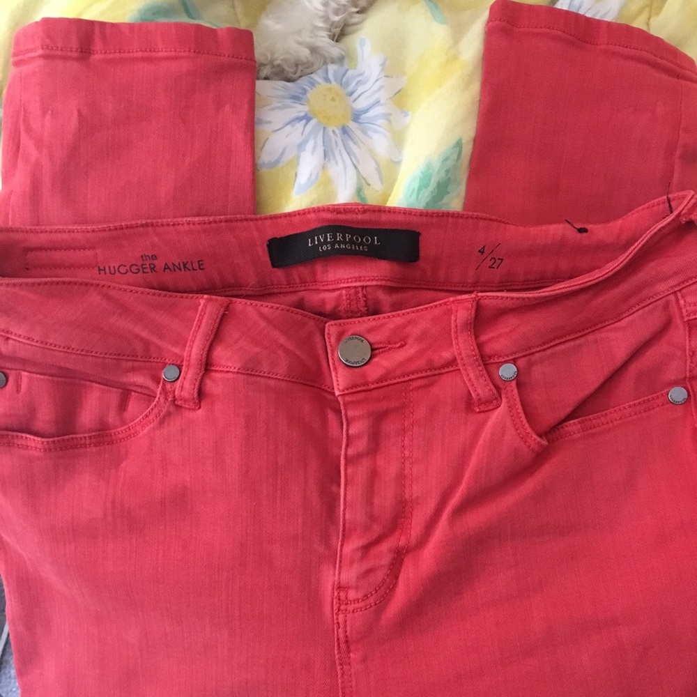 Liverpool Red Skinny Jeans